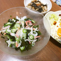よちりん's cooksnap of when they made オクラとワカメのちょいネバサラダ.