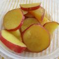 はじめmama's cooksnap of when they made お弁当にＧＯＯＤなサツマイモのレモン煮.