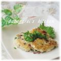 ババガレイ's cooksnap of when they made アンチョビと豆腐のチヂミ.
