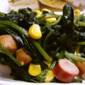 maruru-nn's cooksnap of when they made 残ったほうれん草で♫ウィンナーコーン炒め.