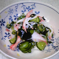 ダ〜ごはん's cooksnap of when they made きゅうりとカニカマの簡単酢の物☆.