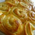 もびぃ's cooksnap of when they made キャラメルバナナのロールパン★.