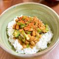 ｍａｈａ's cooksnap of when they made ごま油で激ウマ＊旨辛!塩こんぶオクラ納豆.