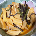 ♬のんのこ日和♬'s cooksnap of when they made 蕨と筍と油揚げの煮物.