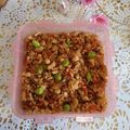 クックI7I5L1☆'s cooksnap of when they made ピリ辛☆野菜鶏そぼろ.
