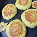 コロどろっぷ's cooksnap of when they made 野菜たっぷり❤米粉パンケーキ.
