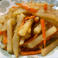 ★なみ☆'s cooksnap of when they made 大根とにんじんのきんぴら☆.