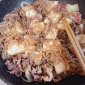 ひっこ's cooksnap of when they made 新玉ねぎで♪簡単☆美味しい〜すき焼き丼.