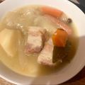 mayumixi's cooksnap of when they made 塩豚とお豆さんの とろけるポトフ♪.