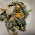なおかず☆'s cooksnap of when they made ほうれん草と卵のサラダ.