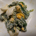 なおかず☆'s cooksnap of when they made ほうれん草と卵のサラダ.