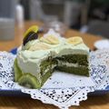 maikoroku's cooksnap of when they made ☆ふんわり☆しっとり☆抹茶スポンジ.