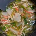 新婚クックさん's cooksnap of when they made 蕪とカニかまのあんかけ煮.