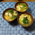 yesmama's cooksnap of when they made ほうれん草と豆腐の味噌汁♪.