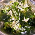 ＊ゆかまる＊'s cooksnap of when they made 簡単まぜるだけ！豆腐と貝割れ大根のサラダ.