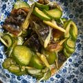 ayuayucchi's cooksnap of when they made 夏バテ対策♪「鰻ざく（うざく）」.