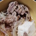 さやぞ～'s cooksnap of when they made 肉豆腐(牛).