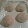 はせゆた's cooksnap of when they made ♡苺とクリームチーズの大福♡.