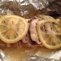 ゆずLOVER's cooksnap of when they made 鮭の酒蒸し.