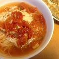 ぱこぴの's cooksnap of when they made 冷製トマトの中華スープソーメン.