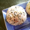 レモンジャ's cooksnap of when they made 梅ごま&ガリおにぎり.