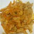 riecooorn's cooksnap of when they made スタミナ＊豚キムチ丼.