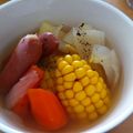 ひろと＾＿＾ママ's cooksnap of when they made トウモロコシのポトフ.