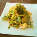 華城ん's cooksnap of when they made ＊簡単＊ゴーヤと卵のふんわり炒め＊.
