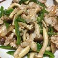 sachibiko's cooksnap of when they made 豚肉の生姜焼き炒め.