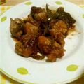 うめぇーぃ's cooksnap of when they made 豚こま肉の甘酢炒め♬.