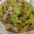 リスのしっぽ's cooksnap of when they made 朝食やお弁当に♪　ジャガハムしそ炒め.