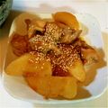 ナベサチ's cooksnap of when they made 新じゃが×鶏ムネ ゴマみそ和え.
