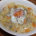 みるみるたん's cooksnap of when they made 出汁の効いたクラムチャウダーパスタ.