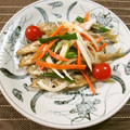 ヌーシ's cooksnap of when they made 常備菜☆あじと野菜の南蛮漬け.