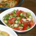 アーユー's cooksnap of when they made 夏野菜のもずく酢和え.