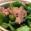 cocoruna's cooksnap of when they made ■糖質制限ピーマン豚肉簡単中華炒めお弁当.