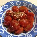 barurin's cooksnap of when they made 冷やして美味☆簡単ミニトマトの中華マリネ.