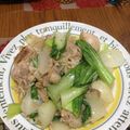 kyon1127's cooksnap of when they made 鶏肉と青梗菜の塩炒め.