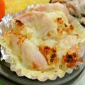 どんぴんたん's cooksnap of when they made おつまみ☆おさかなハンバーグのチーズ焼き.