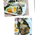 ゆけり３兄弟's cooksnap of when they made おばーばの*梅おかかおにぎり*.