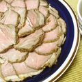 meg115's cooksnap of when they made 簡単さっぱりローストビーフ牛肉たたき風）.