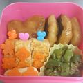 まえぽん☆'s cooksnap of when they made 崩壊しにくいキャラ弁おかず♪デコ卵焼き.