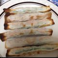 直大の嫁's cooksnap of when they made 冷凍むきえびとインゲンの焼き春巻き.