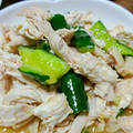 ママさんはっち's cooksnap of when they made きゅうりとささみのピリ辛ごま油あえ.
