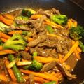 BellmanM's cooksnap of when they made ＊牛肉の中華風ピリ辛炒め.