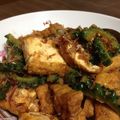 紫人参's cooksnap of when they made 厚揚げとゴーヤの生姜焼き♪お弁当にも.