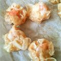 虹色クレヨン's cooksnap of when they made お手軽♪蒸し器いらずの海老シュウマイ☆.