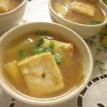 miyuki12's cooksnap of when they made 揚げだしっぽい豆腐の味噌汁〜.