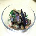 mtkmam's cooksnap of when they made おなすの梅にんにくポン酢.