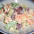 しまたろう's cooksnap of when they made アスパラタコマヨサラダ　95kcal.